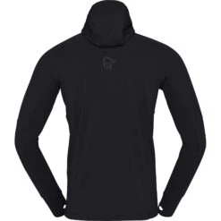 Norrona Chaqueta Hombre - Falketind Power Grid Hood - Caviar -Norrona norrona falketind power grid hood men caviar 2 1341850