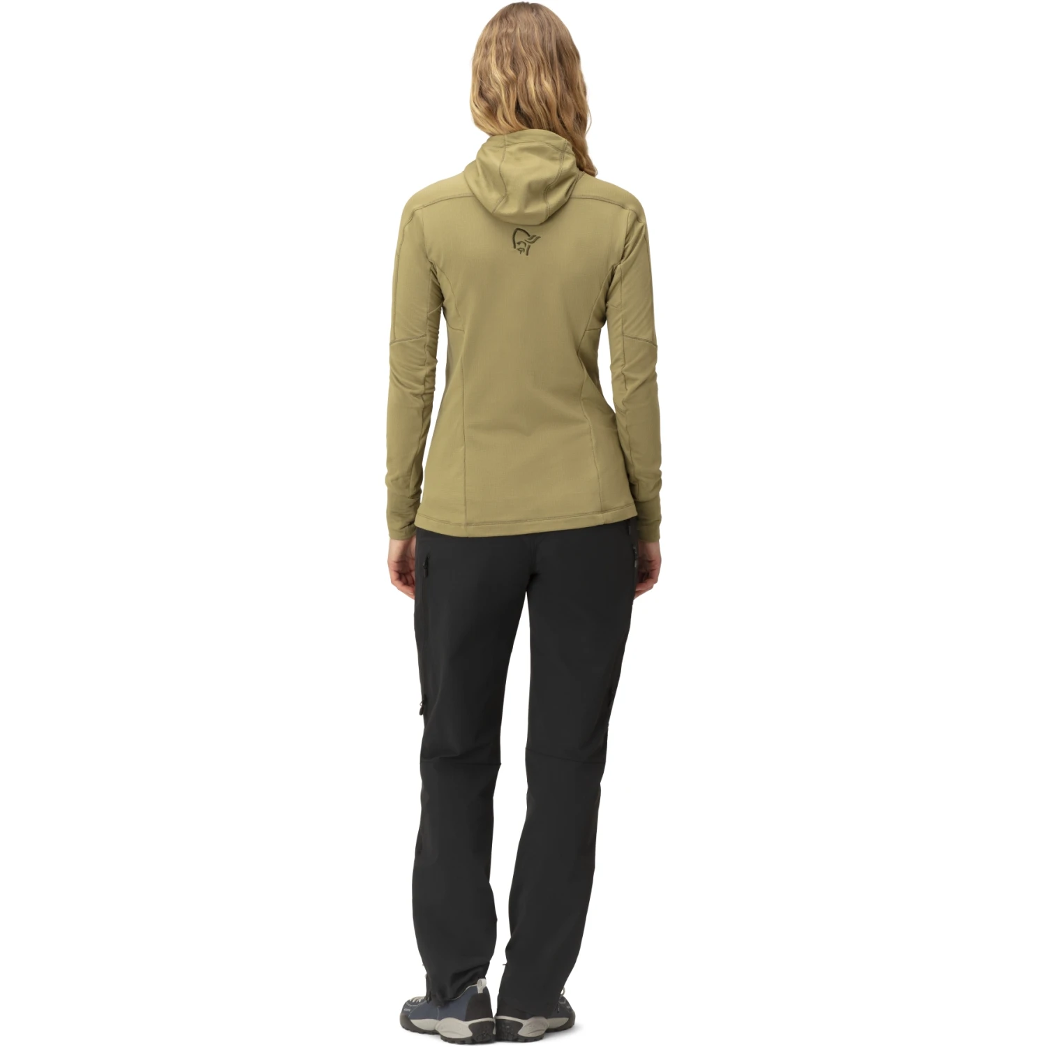Norrona Chaqueta Mujer - Falketind Power Grid Hood - Olive Drab 5 Norrona Chaqueta Mujer - Falketind Power Grid Hood - Olive Drab - Imagen 5