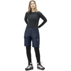 Norrona Pantalones Cortos Térmicos Mujer - Falketind Thermo40 - Indigo Night -Norrona norrona falketind thermo40 shorts women indigo night 2 1461764
