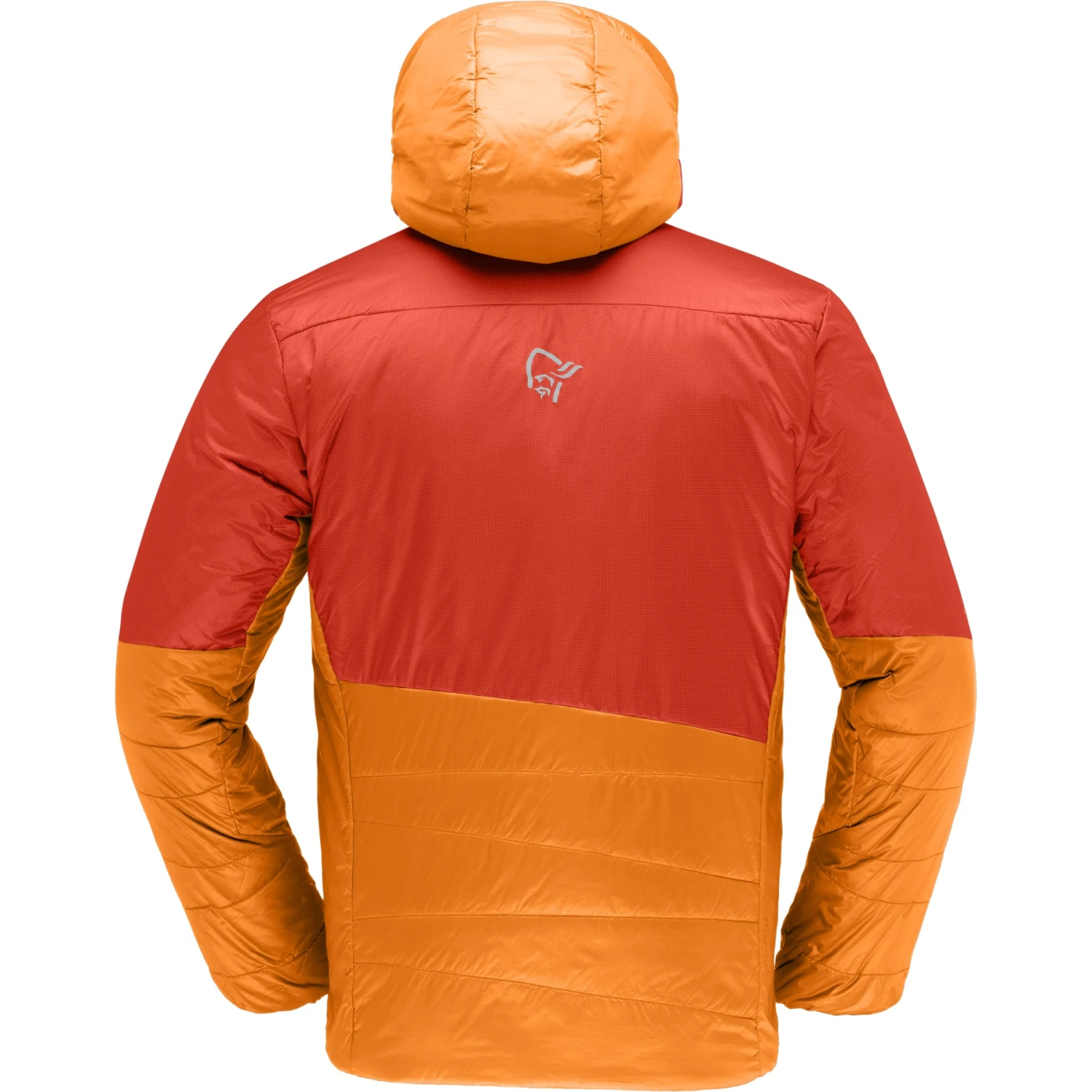 Norrona Chaqueta Hombre - Falketind Thermo60 Hood - Arednalin/Orange Popsicle 3 Norrona Chaqueta Hombre - Falketind Thermo60 Hood - Arednalin/Orange Popsicle - Imagen 3