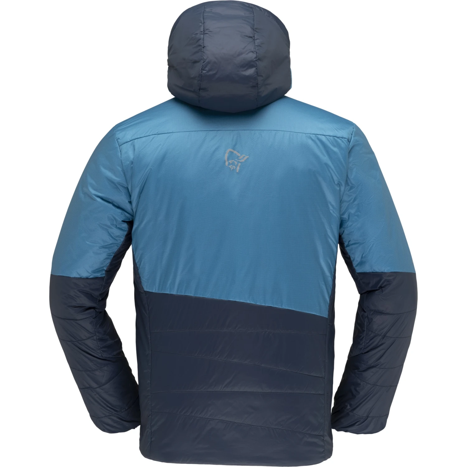 Norrona Chaqueta Hombre - Falketind Thermo60 Hood - Hawaiian Surf/Indigo Night 3 Norrona Chaqueta Hombre - Falketind Thermo60 Hood - Hawaiian Surf/Indigo Night - Imagen 3