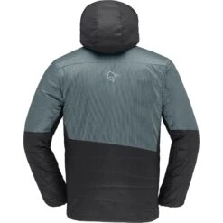 Norrona Chaqueta Hombre - Falketind Thermo60 Hood - North Atlantic/Caviar -Norrona norrona falketind thermo60 hood men north atlantic caviar 2 1126347
