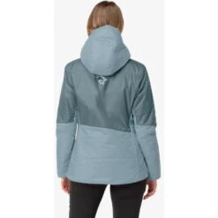 Norrona Chaqueta Mujer - Falketind Thermo60 Hood - North Atlantic/Tourmaline -Norrona norrona falketind thermo60 hood women north atlantic tourmaline model 3 1150972