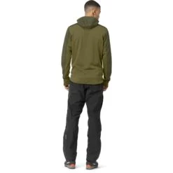 Norrona Chaqueta Hombre - Falketind Warm2 Octa Hood - Olive Night/Olive Drab -Norrona norrona falketind warm2 octa hood men olive night olive drab 4 1254057