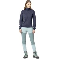 Norrona Chaqueta Mujer - Falketind Warm2 Octa Hood - Indigo Night -Norrona norrona falketind warm2 octa hood women indigo night 2 1462102