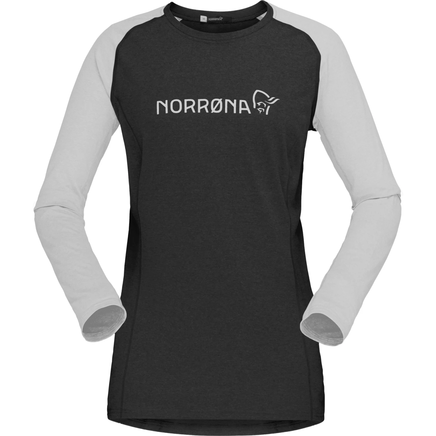 Norrona Camiseta De Manga Larga Mujer - Fjørå Equaliser Lightweight - Caviar/Castor Grey 2 Norrona Camiseta De Manga Larga Mujer - Fjørå Equaliser Lightweight - Caviar/Castor Grey - Imagen 2