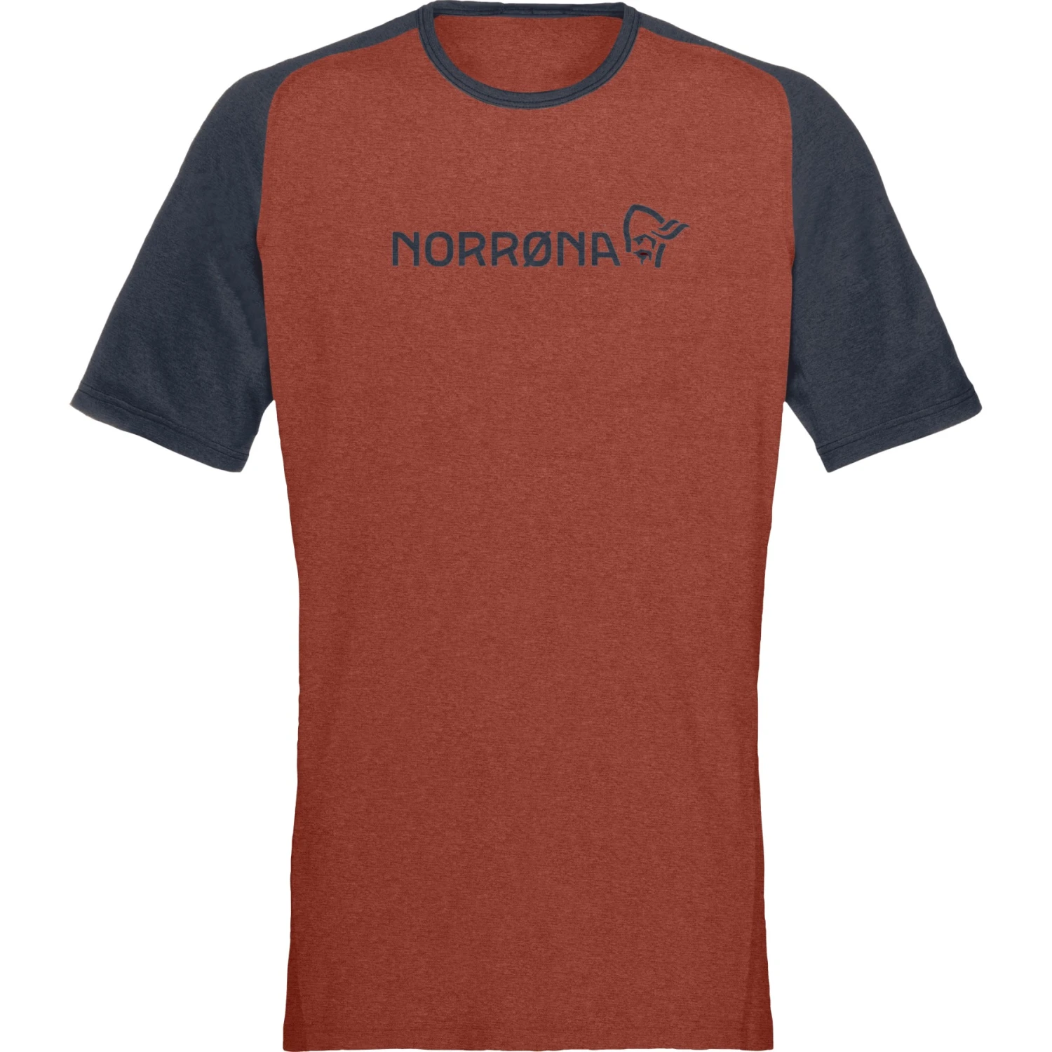 Norrona Camiseta Hombre - Fjørå Equaliser Lightweight - Rooibos Tea/Indigo Night 2 Norrona Camiseta Hombre - Fjørå Equaliser Lightweight - Rooibos Tea/Indigo Night - Imagen 2