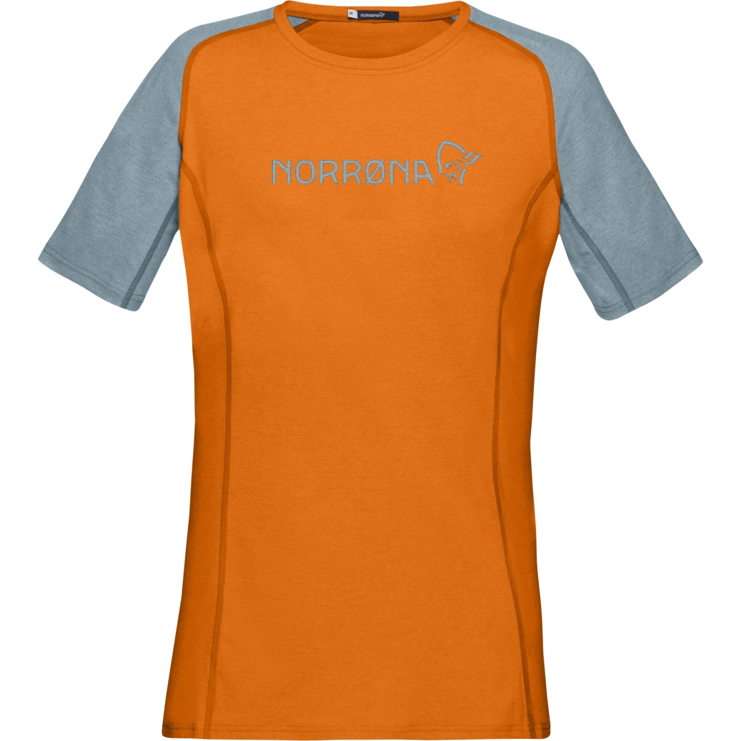 Norrona Camiseta Mujer - Fjørå Equaliser Lightweight - Orange Popsicle/Tourmaline 2 Norrona Camiseta Mujer - Fjørå Equaliser Lightweight - Orange Popsicle/Tourmaline - Imagen 2
