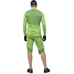 Norrona Camiseta De Manga Larga Hombre - Fjørå Equaliser Zip Top - Foliage/Treetop -Norrona norrona fjora equaliser long sleeve zip top men foliage treetop 4 903532