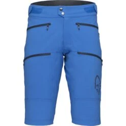 Norrona Pantalones Cortos Hombre - Fjørå Flex1 Heavy Duty - Olympian Blue