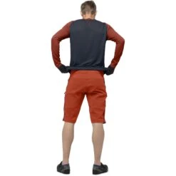 Norrona Pantalones Cortos Hombre - Fjørå Flex1 Heavy Duty - Rooibos Tea -Norrona norrona fjora flex1 heavy duty shorts men rooibos tea model 2 1399698