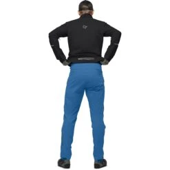 Norrona Pantalones Hombre - Fjørå Flex1 - Mykonos Blue -Norrona norrona fjora flex1 pants men mykonos blue model 2 1399723