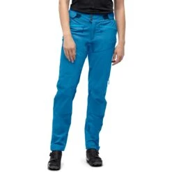 Norrona Pantalones Mujer - Fjørå Flex1 - Mykonos Blue