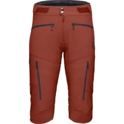 Norrona Pantalones Cortos Hombre - Fjørå Flex1 - Rooibos Tea/Indigo Night