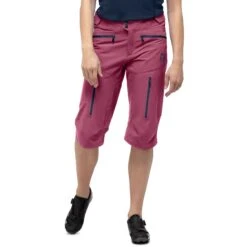 Norrona Pantalones Cortos Mujer - Fjørå Flex1 - Violet Quartz
