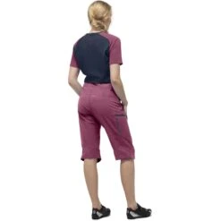 Norrona Pantalones Cortos Mujer - Fjørå Flex1 - Violet Quartz -Norrona norrona fjora flex1 shorts women violet quartz model 2 1399621