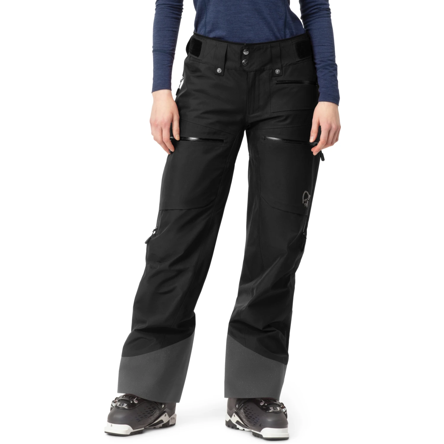 Norrona Pantalones Mujer - Lofoten Gore-Tex Insulated - Caviar 1 Norrona Pantalones Mujer - Lofoten Gore-Tex Insulated - Caviar