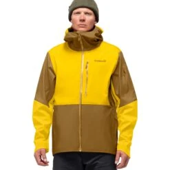 Norrona Chaqueta Hombre - Lofoten Gore-Tex - Sulphur/Camelflage