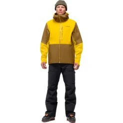 Norrona Chaqueta Hombre - Lofoten Gore-Tex - Sulphur/Camelflage -Norrona norrona lofoten gore tex jacket men sulphur camelflage 4 1517821