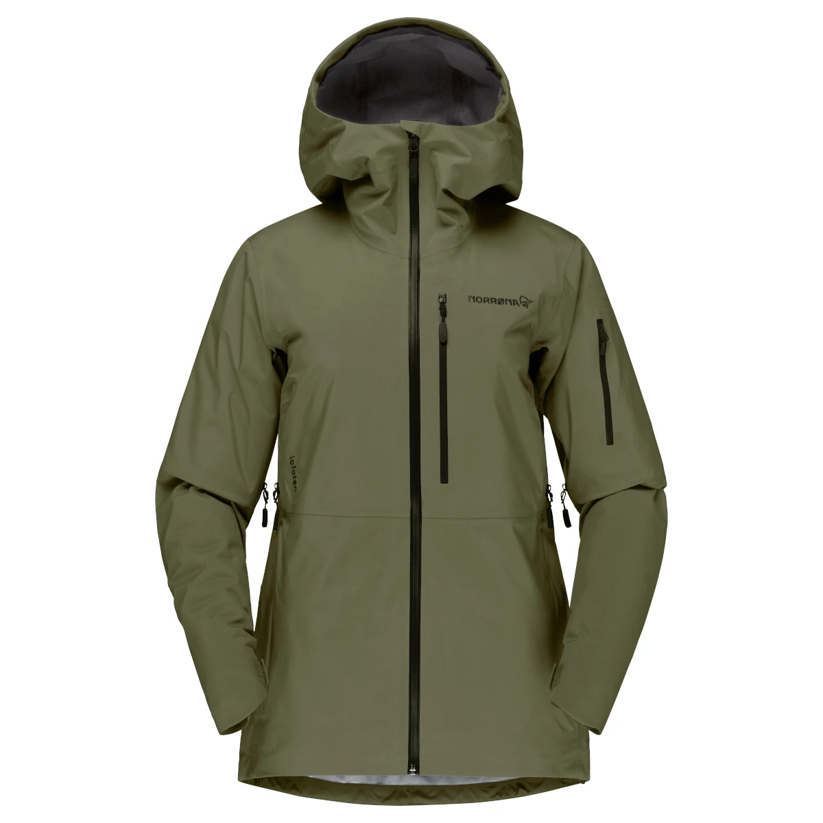 Norrona Chaqueta Mujer - Lofoten Gore-Tex - Olive Night 2 Norrona Chaqueta Mujer - Lofoten Gore-Tex - Olive Night - Imagen 2