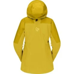 Norrona Chaqueta Mujer - Lofoten Gore-Tex - Blazing Yellow/Sulphur -Norrona norrona lofoten gore tex jacket women blazing yellow sulphur 3 1517777