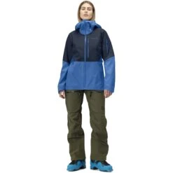 Norrona Chaqueta Mujer - Lofoten Gore-Tex - Campanula/Indigo Night -Norrona norrona lofoten gore tex jacket women campanula indigo night 3 1025917