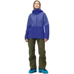 Norrona Chaqueta Mujer - Lofoten Gore-Tex - Violet Storm/Royal Blue -Norrona norrona lofoten gore tex jacket women violet storm royal blue 4 1517789