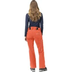 Norrona Pantalones Mujer - Lofoten Gore-Tex - Orange Alert -Norrona norrona lofoten gore tex pants women orange alert 4 1255627