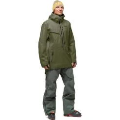Norrona Chaqueta Hombre - Lofoten Gore-Tex Pro Anorak - Olive Night -Norrona norrona lofoten gore tex pro anorak jacket men olive night 2 1517860