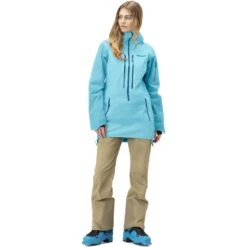 Norrona Chaqueta Mujer - Lofoten Gore-Tex Pro Anorak - Aquarius -Norrona norrona lofoten gore tex pro anorak jacket women aquarius 3 1255643