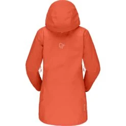 Norrona Chaqueta Mujer - Lofoten Gore-Tex Pro Anorak - Orange Alert -Norrona norrona lofoten gore tex pro anorak jacket women orange alert 2 1255667