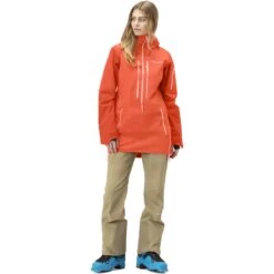 Norrona Chaqueta Mujer - Lofoten Gore-Tex Pro Anorak - Orange Alert -Norrona norrona lofoten gore tex pro anorak jacket women orange alert 3 1255668