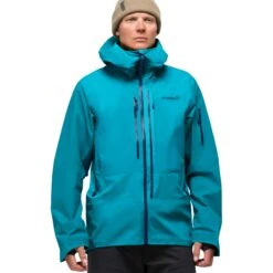 Norrona Chaqueta Hombre - Lofoten Gore-Tex Pro - Hawaiian Surf