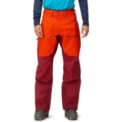Norrona Pantalones Hombre - Lofoten Gore-Tex Pro - Arednalin/Rhubarb