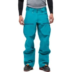 Norrona Pantalones Hombre - Lofoten Gore-Tex Pro - Hawaiian Surf -Norrona norrona lofoten gore tex pro pants men hawaiian surf 1 1517901
