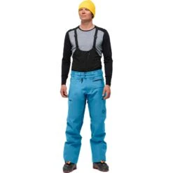 Norrona Pantalones Hombre - Lofoten Gore-Tex Pro Plus - Hawaiian Surf -Norrona norrona lofoten gore tex pro plus pants men hawaiian surf 3 1517969