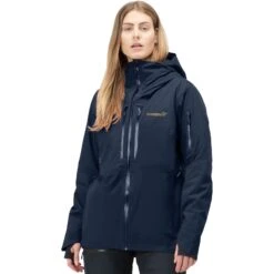 Norrona Chaqueta Mujer - Lofoten Gore-Tex Thermo100 - Indigo Night