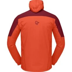 Norrona Chaqueta Hombre - Lofoten Hiloflex200 Hood - Arednalin/Rhubarb -Norrona norrona lofoten hiloflex200 hood jacket men arednalin rhubarb 2 1255921