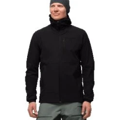 Norrona Chaqueta Hombre - Lofoten Hiloflex200 Hood - Caviar