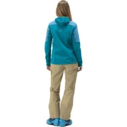 Norrona Chaqueta Mujer - Lofoten Hiloflex200 Hood - Aquarius/Hawaiian Surf -Norrona norrona lofoten hiloflex200 hood jacket women aquarius hawaiian surf 4 1255968