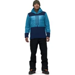Norrona Chaqueta Hombre - Lofoten Primaloft80 Anorak - Hawaiian Surf/Indigo Night -Norrona norrona lofoten primaloft80 anorak jacket men hawaiian surf indigo night 1 1255987