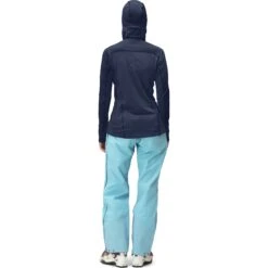 Norrona Lofoten Thermal Pro Hood Jersey Mujer - Indigo Night -Norrona norrona lofoten thermal pro hood pullover women indigo night 4 1256026