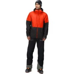Norrona Chaqueta Hombre - Lyngen Aero80 Insulated Zip Hood - Arednalin/Caviar -Norrona norrona lyngen aero80 insulated zip hood jacket men arednalin caviar 4 1518170