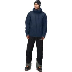 Norrona Chaqueta Hombre - Lyngen Aero80 Insulated Zip Hood - Indigo Night -Norrona norrona lyngen aero80 insulated zip hood jacket men indigo night 4 1518184