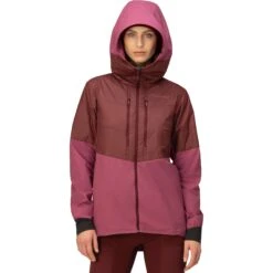 Norrona Chaqueta Mujer - Lyngen Aero80 Insulated Zip Hood - Violet Quartz