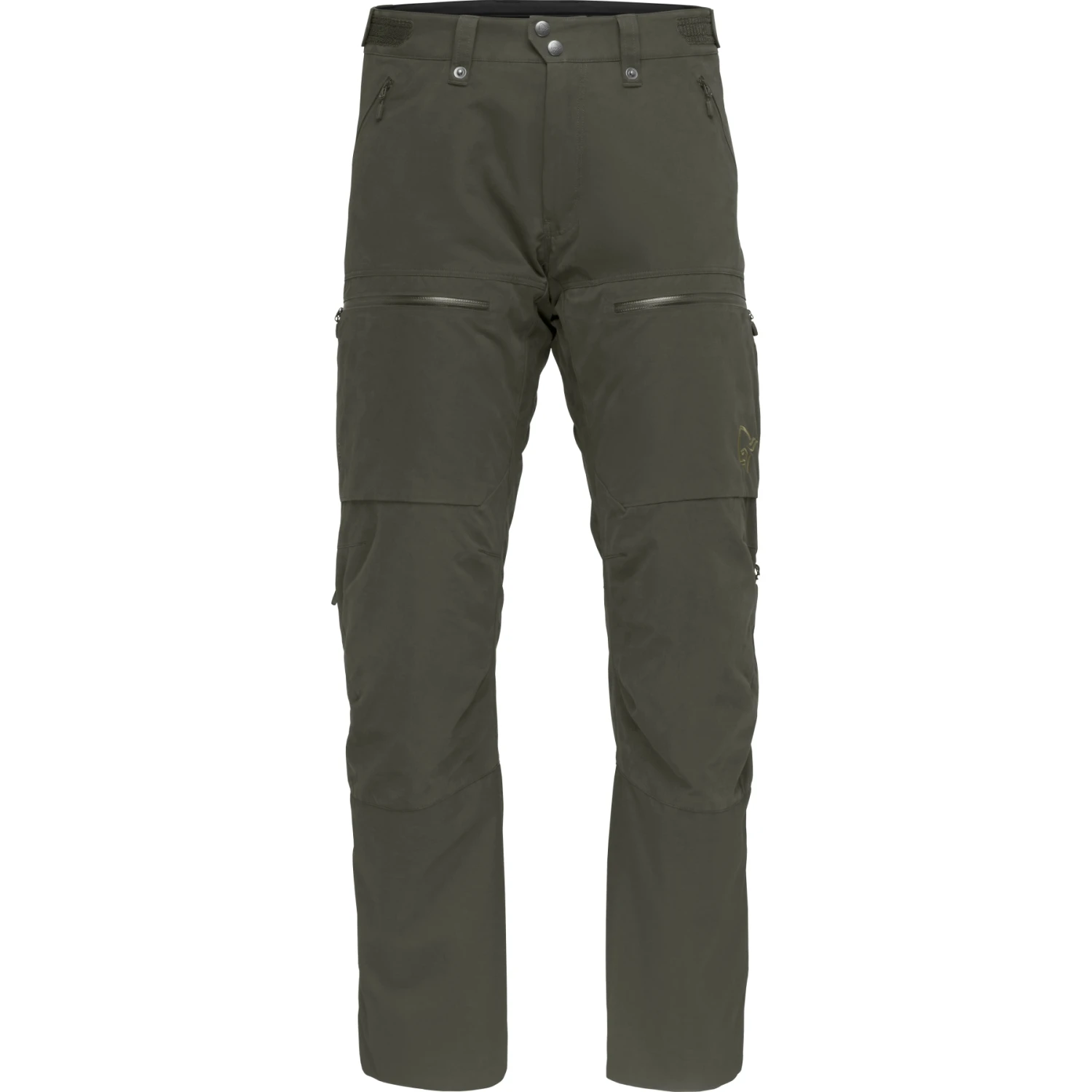 Norrona Lyngen Cotton Pantalones Esquí Hombre - Olive Night 2 Norrona Lyngen Cotton Pantalones Esquí Hombre - Olive Night - Imagen 2