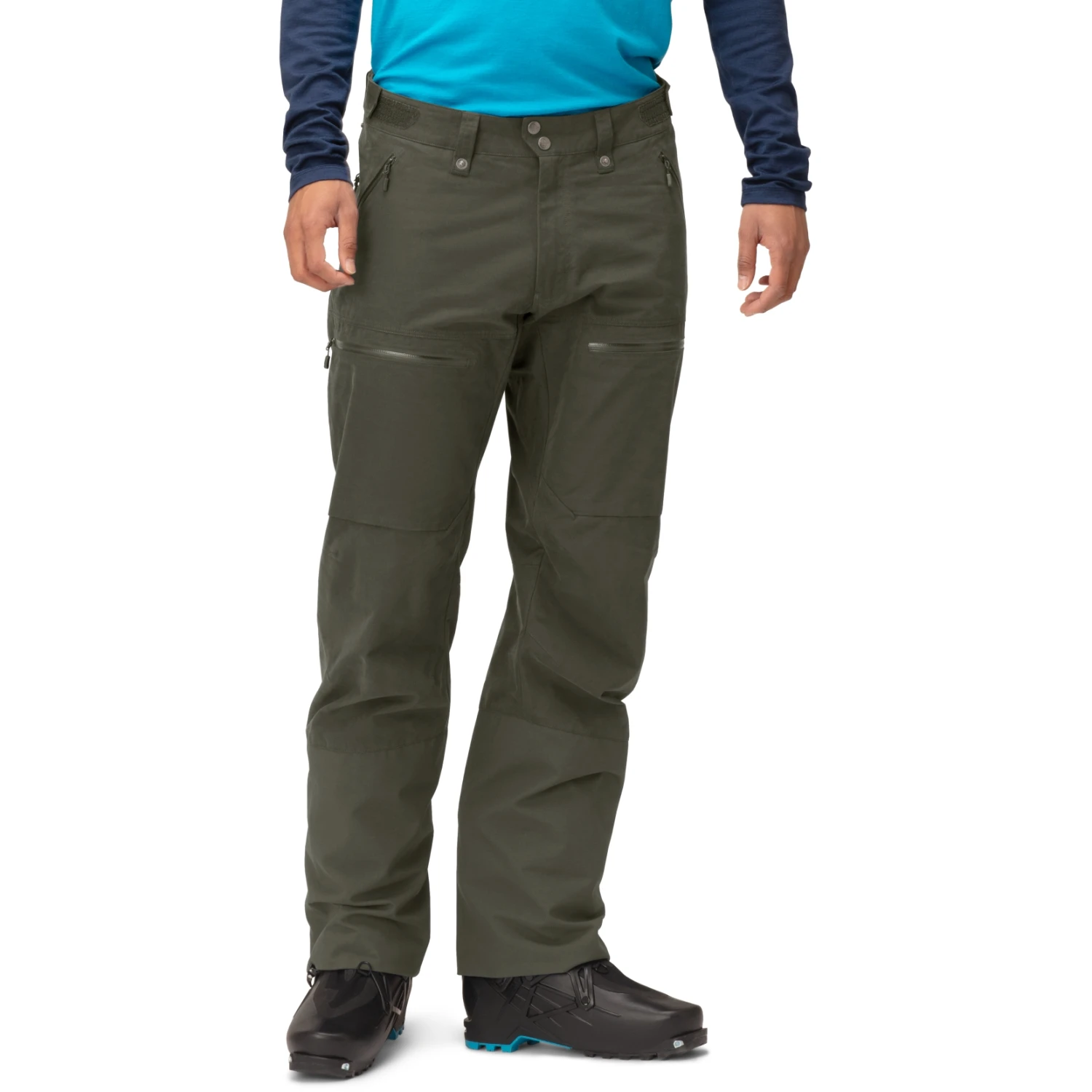 Norrona Lyngen Cotton Pantalones Esquí Hombre - Olive Night 1 Norrona Lyngen Cotton Pantalones Esquí Hombre - Olive Night