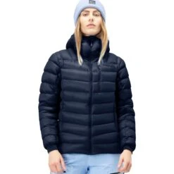 Norrona Plumífero Chaqueta Mujer - Lyngen Down850 Hood - Indigo Night