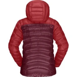Norrona Plumífero Chaqueta Mujer - Lyngen Down850 Hood - True Red/Rhubarb -Norrona norrona lyngen down850 hood jacket women true red rhubarb 2 1256353