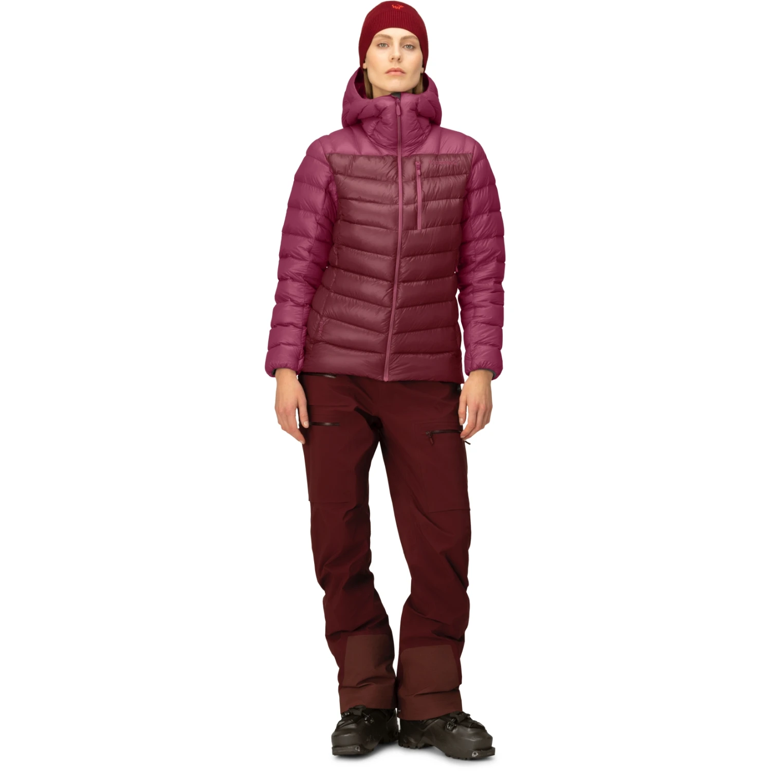 Norrona Plumífero Chaqueta Mujer - Lyngen Down850 Hood - Violet Quartz 4 Norrona Plumífero Chaqueta Mujer - Lyngen Down850 Hood - Violet Quartz - Imagen 4